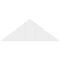 Ekena Millwork Richland Architectural Grade PVC Gable Bracket, 36"W x 13 1/2"H x 4"D x 6"F, 9/12 Pitch GBP036X14X0406RIC00 - alternate 5